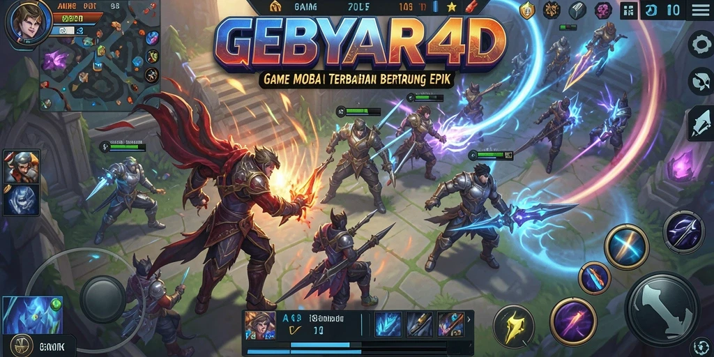Gameplay seru dan strategi mendalam dalam GEBYAR4D.