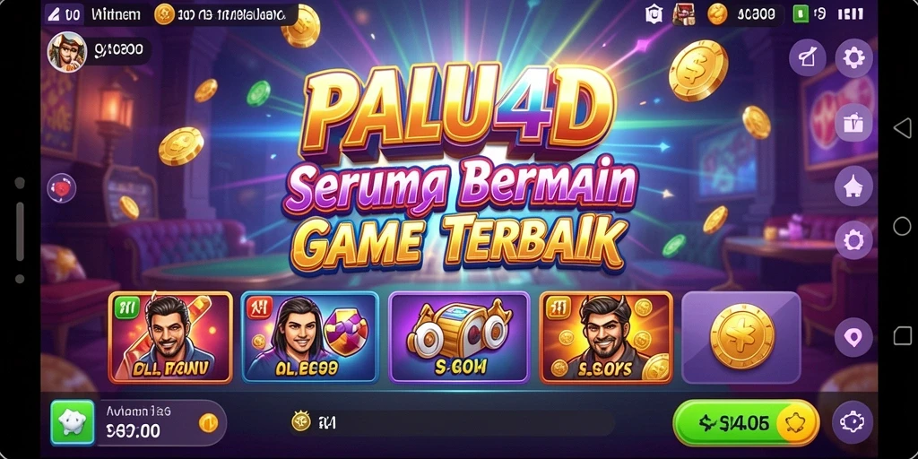 Screenshot gameplay <strong>PALU4D</strong> menampilkan keseruan bermain slot.