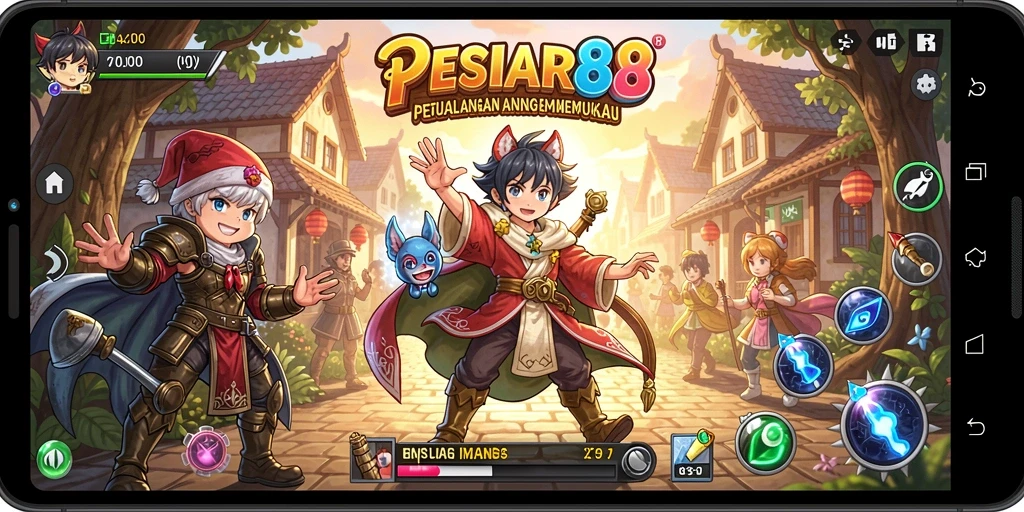 Gameplay PESIAR88 yang seru dan penuh warna dari dunia Anime.