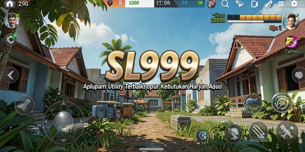 Tampilan screenshot SL999 dengan antarmuka aplikasi Utility yang menarik.