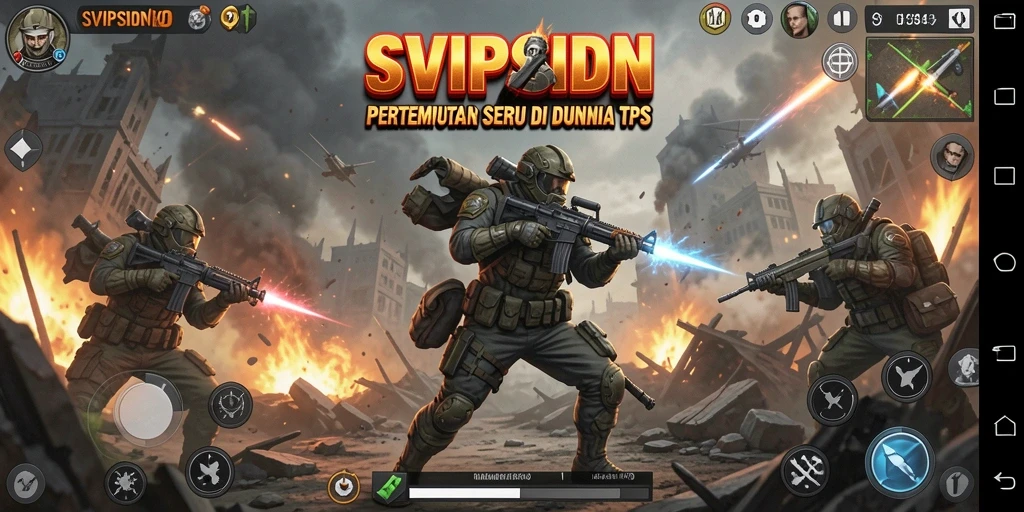 Tampilan seru dalam pertempuran TPS di SVIPSIDN.
