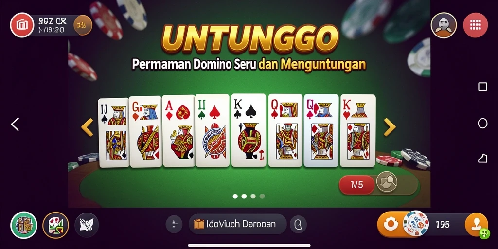 Tampilan gameplay seru dalam permainan UNTUNGGO.